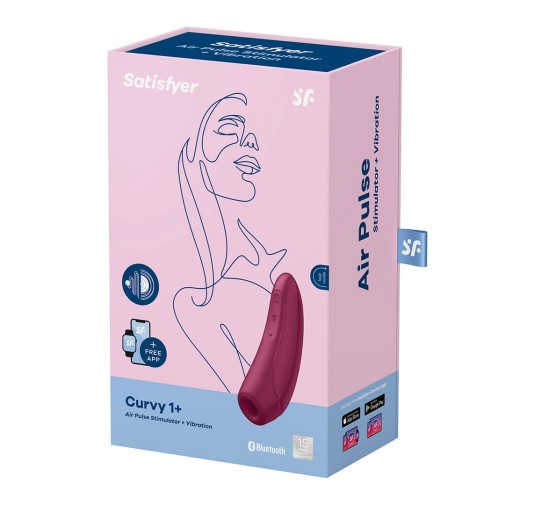 Satisfyer - Stymulator łechtaczki Curvy 1